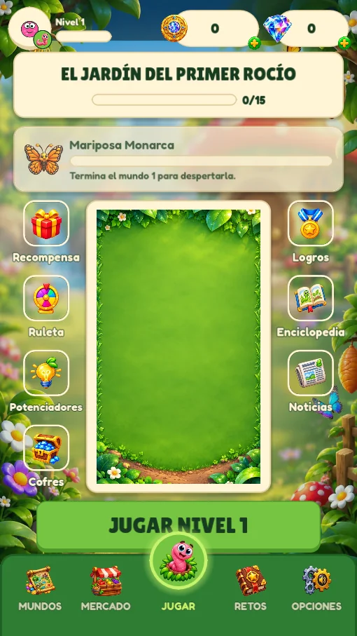 Home screen