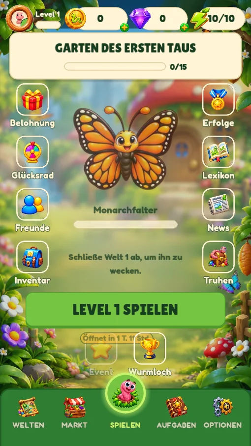 Startbildschirm